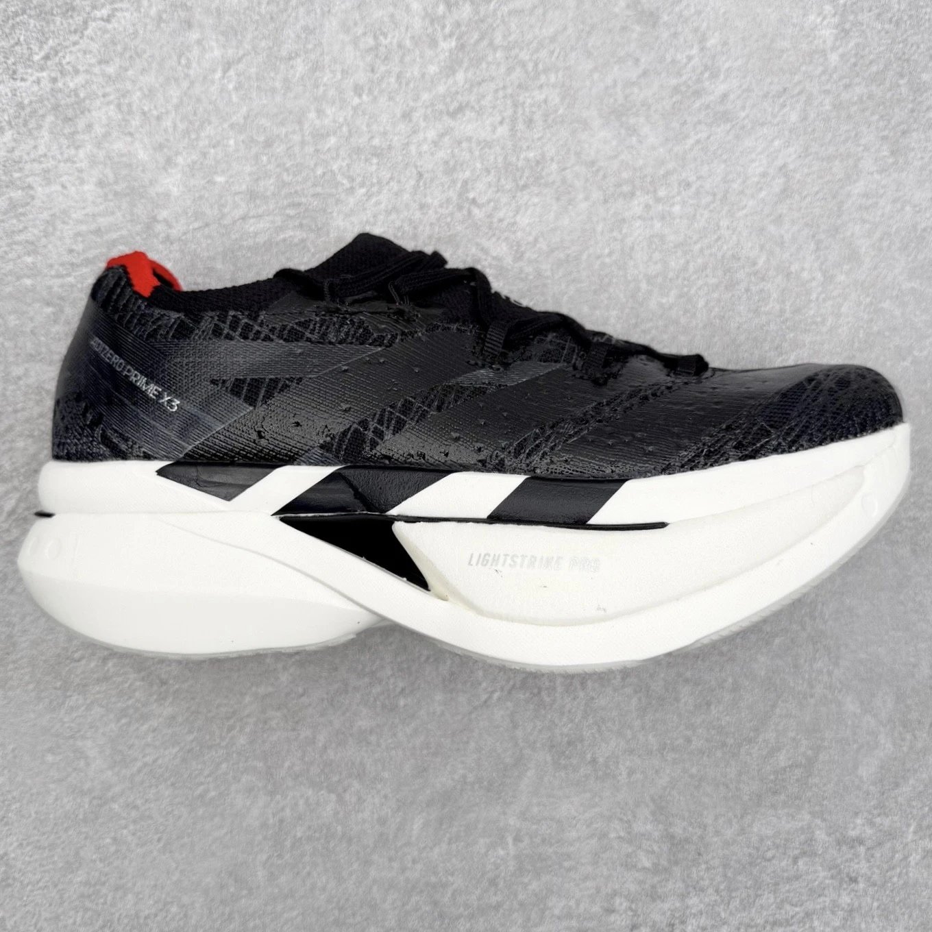 adidas Sneakers Adizero Prime X 3.0 Running Shoes — Black and white