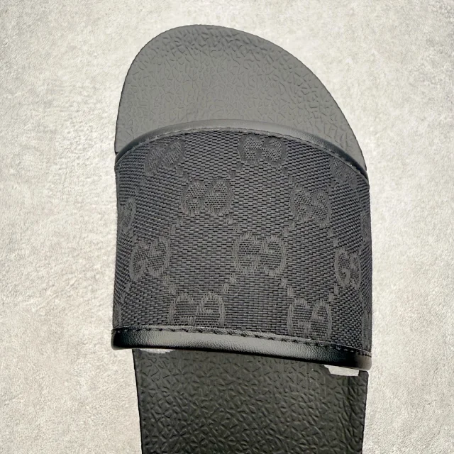 Gucci Slippers Logo-Pattern Lug-Sole Slide product detail image 13
