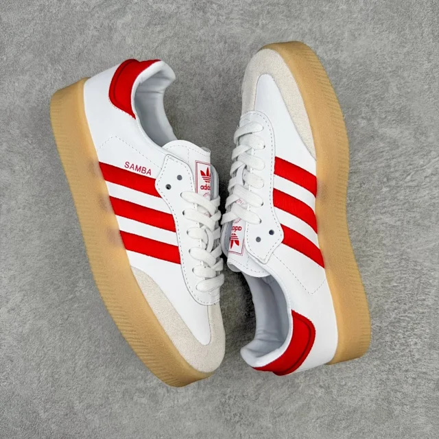 Unbranded Sneakers Samba platform with three-stripe side panels product detail image 21