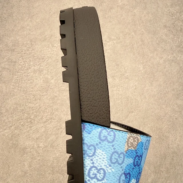 Gucci Slippers Logo-Pattern Lug-Sole Slide product detail image 60