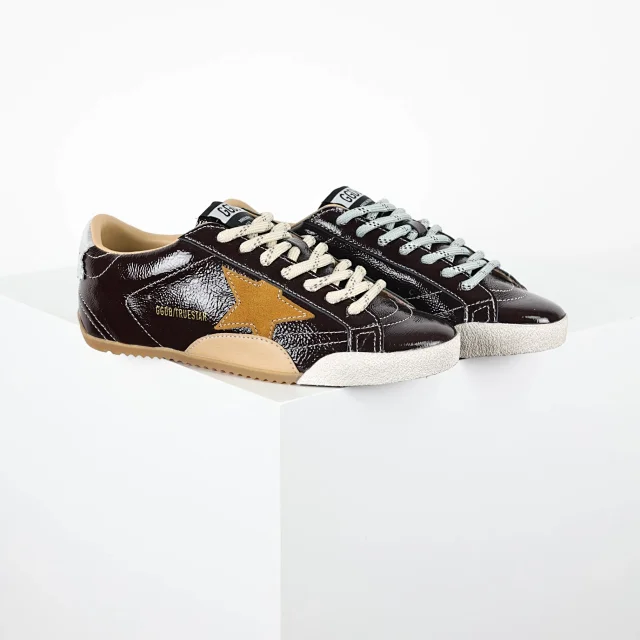 Golden Goose Sneakers True Star low-top star-appliqué product detail image 3