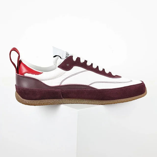 Alexander McQueen Sneakers Low-Top Nylon and Suede with Rear Pull Tabs product detail image 7