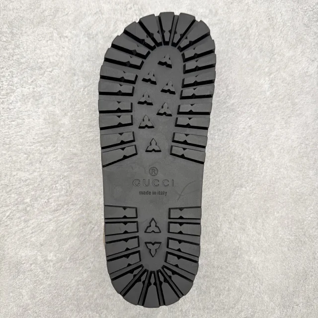 Gucci Slippers Logo-Pattern Lug-Sole Slide product detail image 63