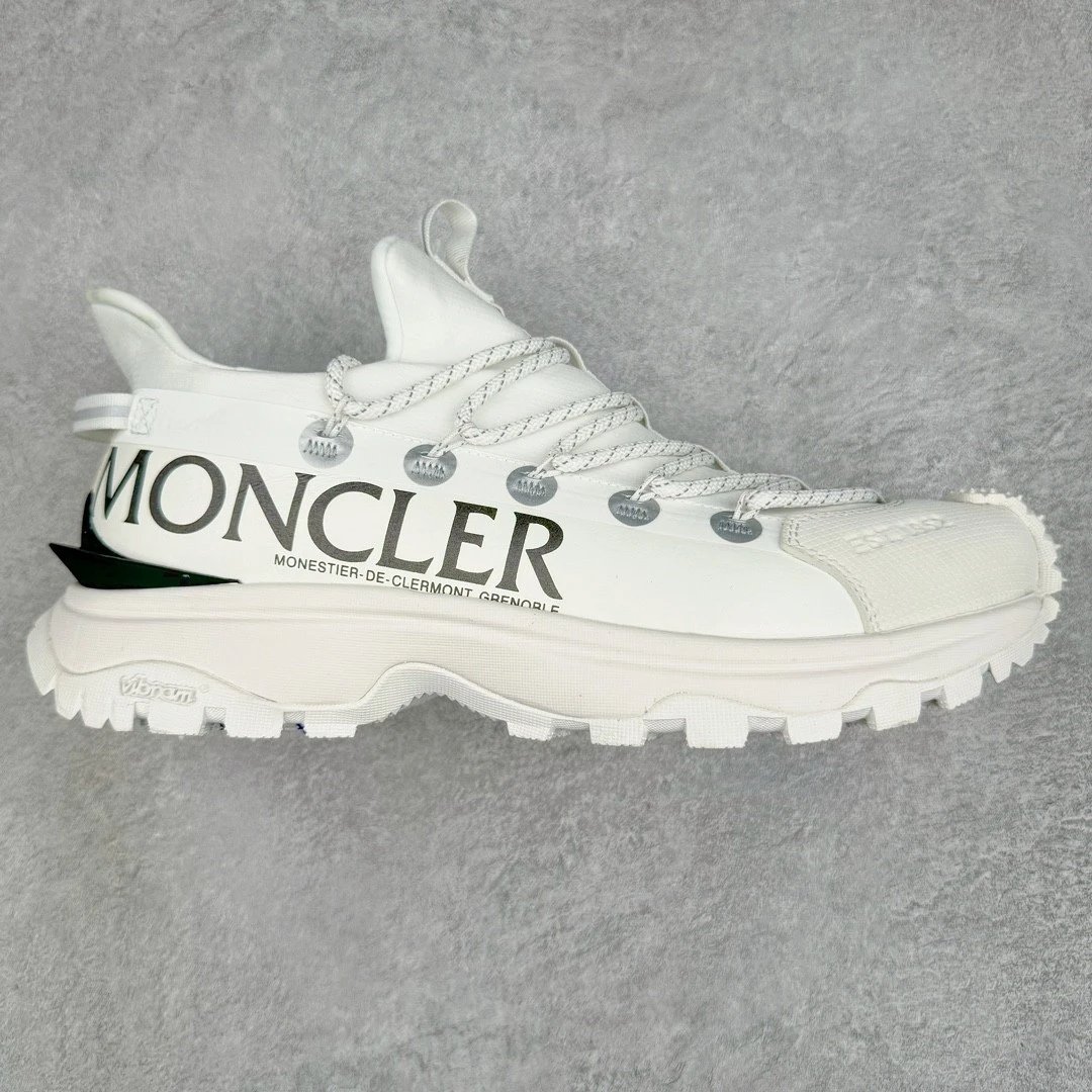 Moncler Sneakers Trailgrip Lite 2 low-top lug-sole — white