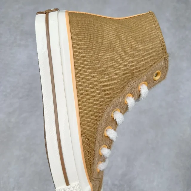 Unbranded Sneakers High-Top Canvas with Fuzzy Trim product detail image 31