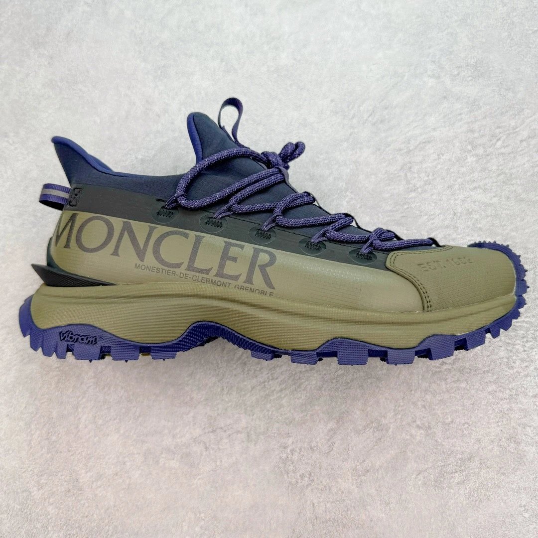 Moncler Sneakers Trailgrip Lite 2 low-top lug-sole — Green purple