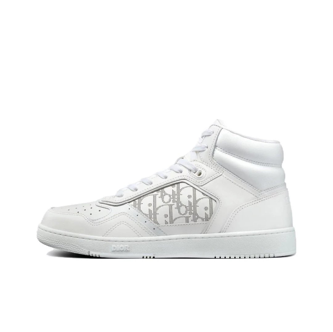 Dior Sneakers B27 low-top with Oblique panels — Second-generation white high-top 3 SH133ZSB_H 000