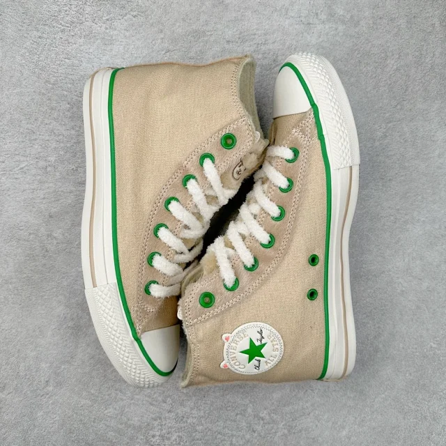 Unbranded Sneakers High-Top Canvas with Fuzzy Trim product detail image 3