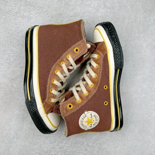 Unbranded Sneakers High-Top Canvas with Fuzzy Trim product detail image 11