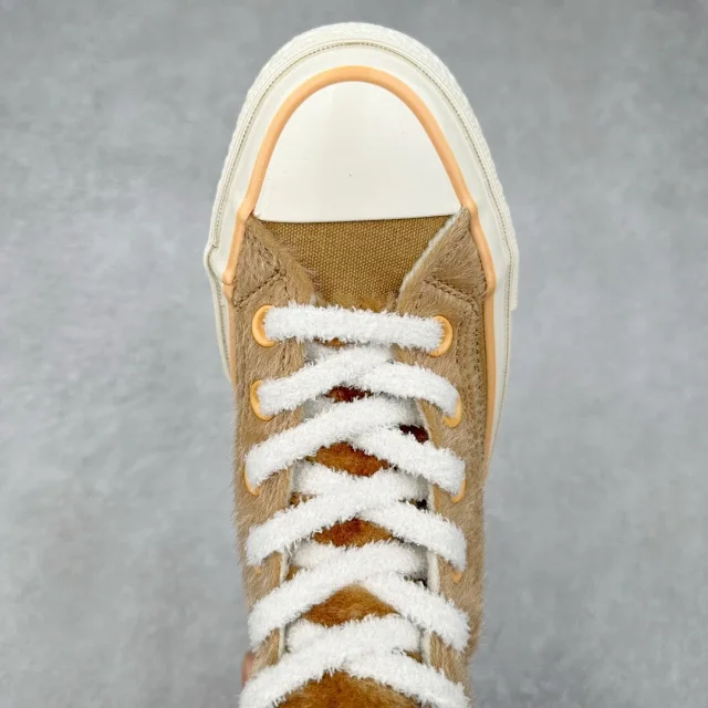 Unbranded Sneakers High-Top Canvas with Fuzzy Trim product detail image 29