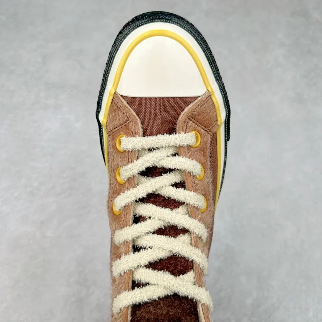 Unbranded Sneakers High-Top Canvas with Fuzzy Trim product detail image 12
