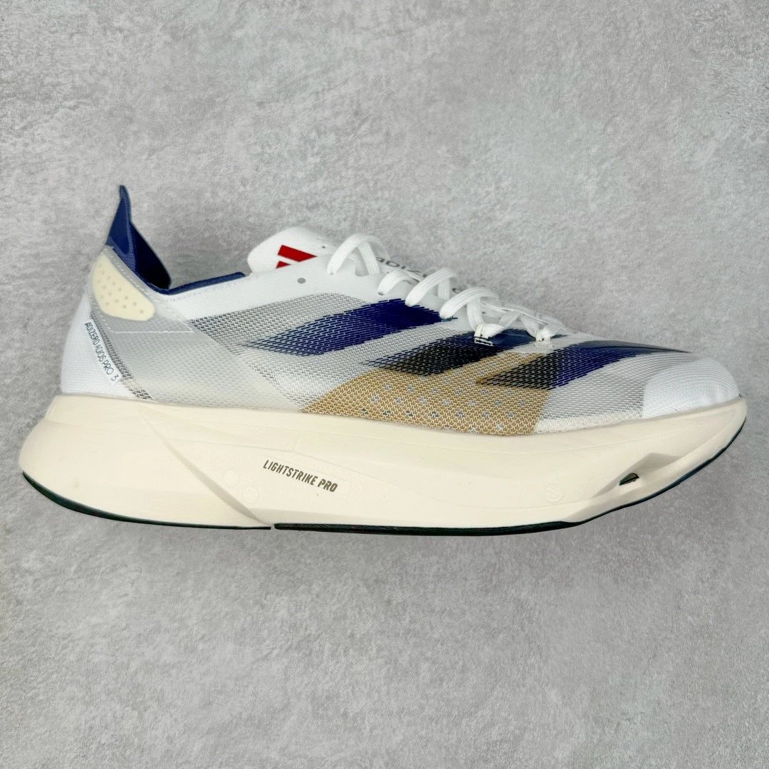 Adidas Sneakers Adizero Adios Pro 3 — White and blue