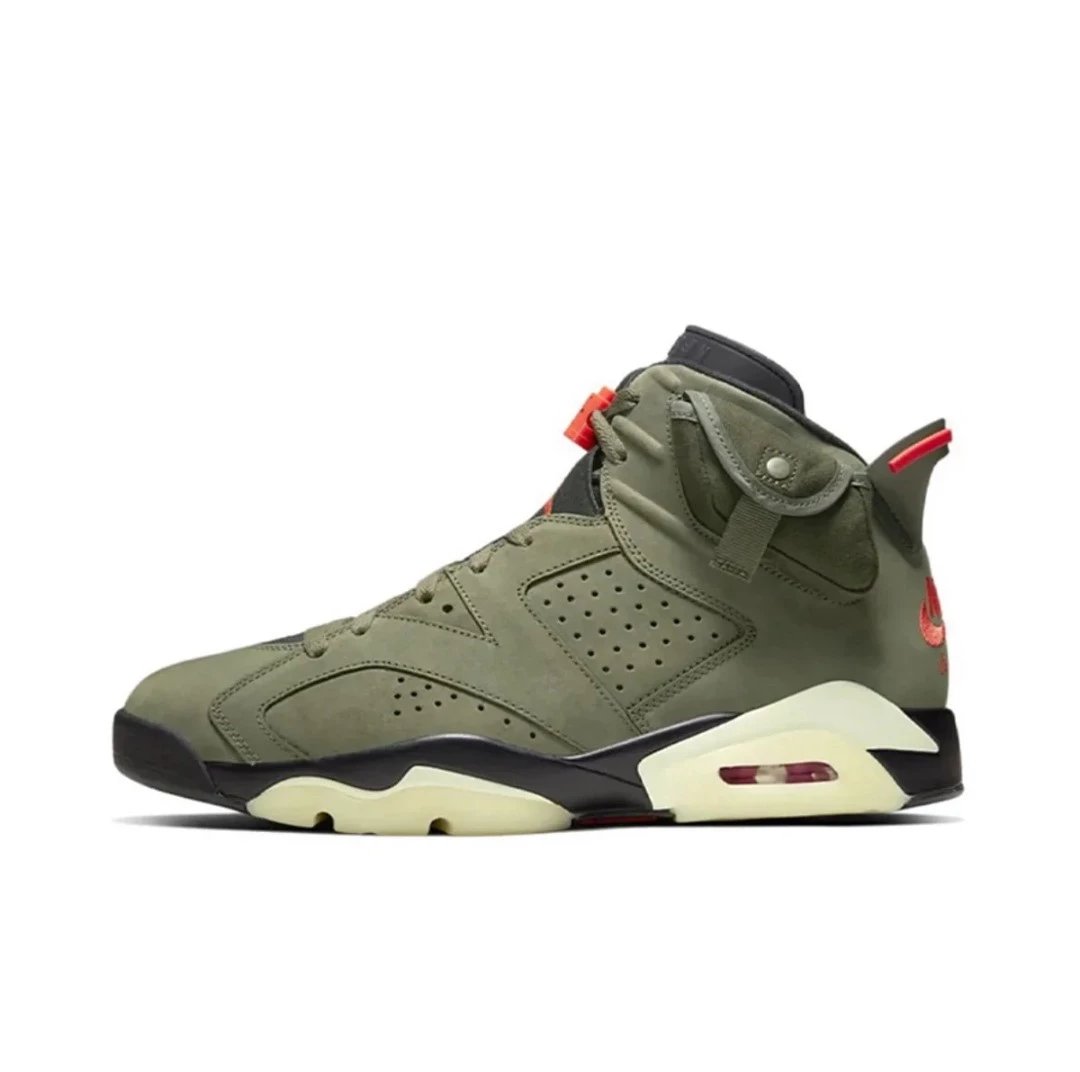 Nike Sneakers Air Jordan 6 — Olive green