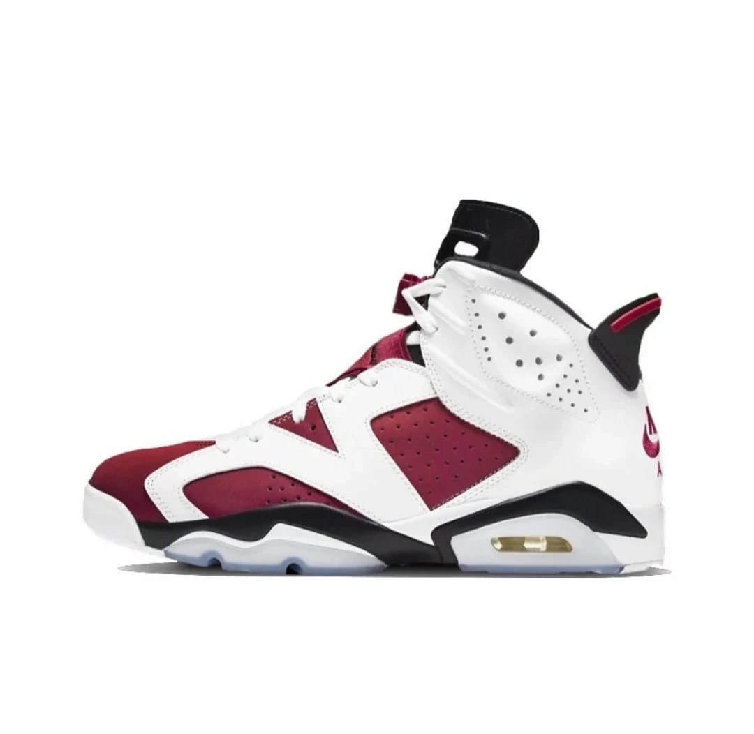 Nike Sneakers Air Jordan 6 — White and red rouge