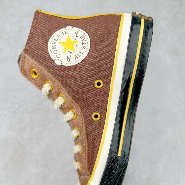 Unbranded Sneakers High-Top Canvas with Fuzzy Trim product detail image 15