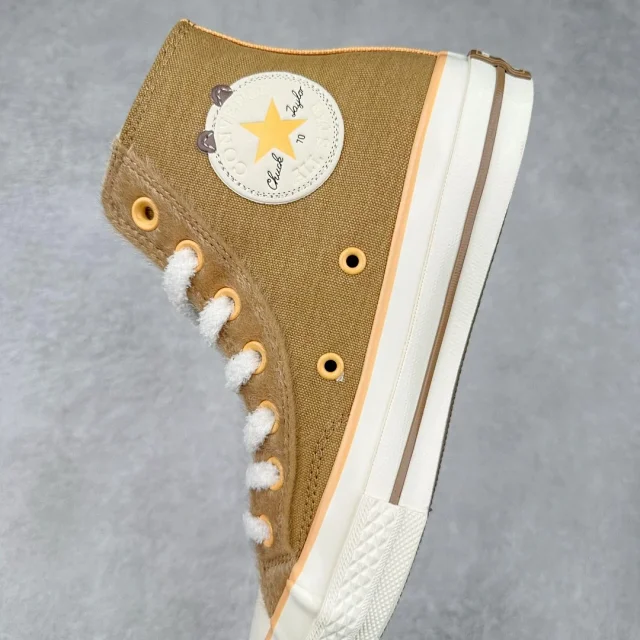 Unbranded Sneakers High-Top Canvas with Fuzzy Trim product detail image 32