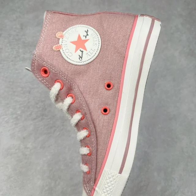 Unbranded Sneakers High-Top Canvas with Fuzzy Trim product detail image 24