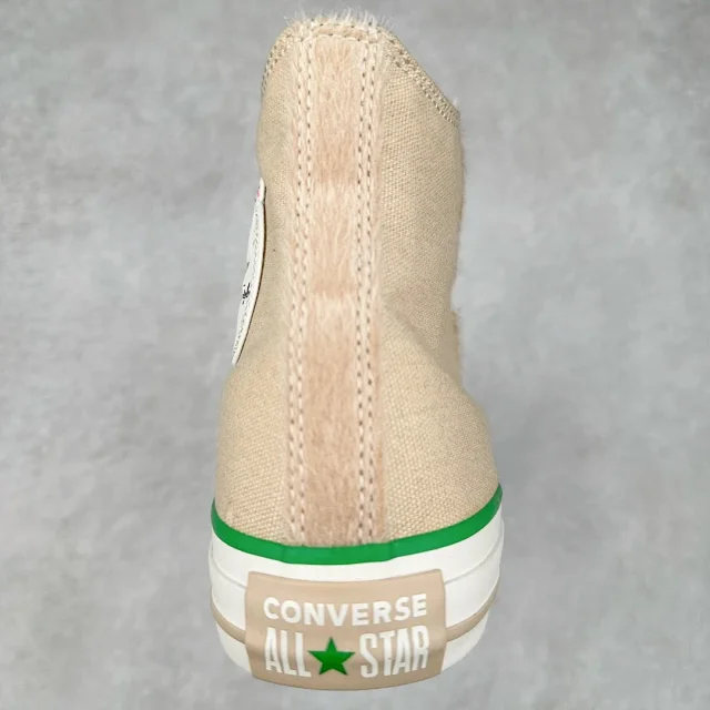 Unbranded Sneakers High-Top Canvas with Fuzzy Trim product detail image 8