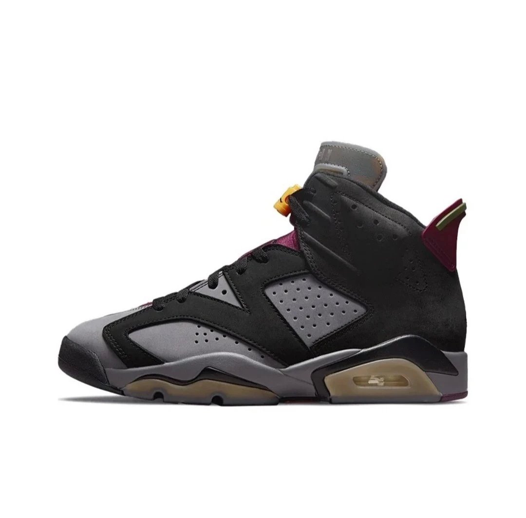 Nike Sneakers Air Jordan 6 — Gray, black, and purple