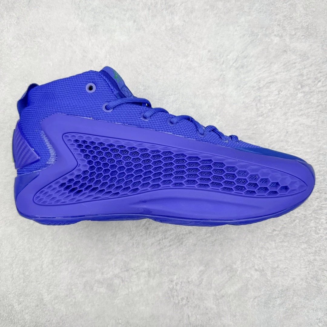 Unbranded Sneakers A.E. 1 high-top basketball shoes with honeycomb side panels — Blue high-top