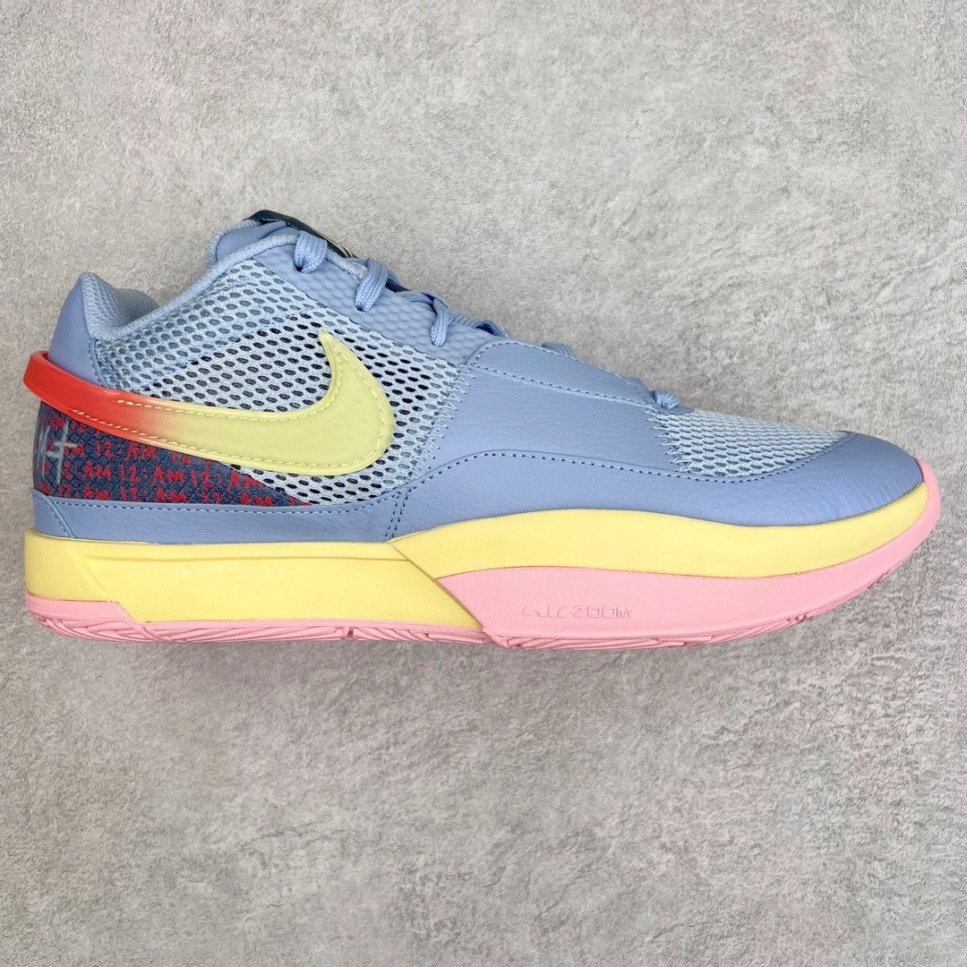 Nike Sneakers Ja 1 Basketball Shoes — Blue pink