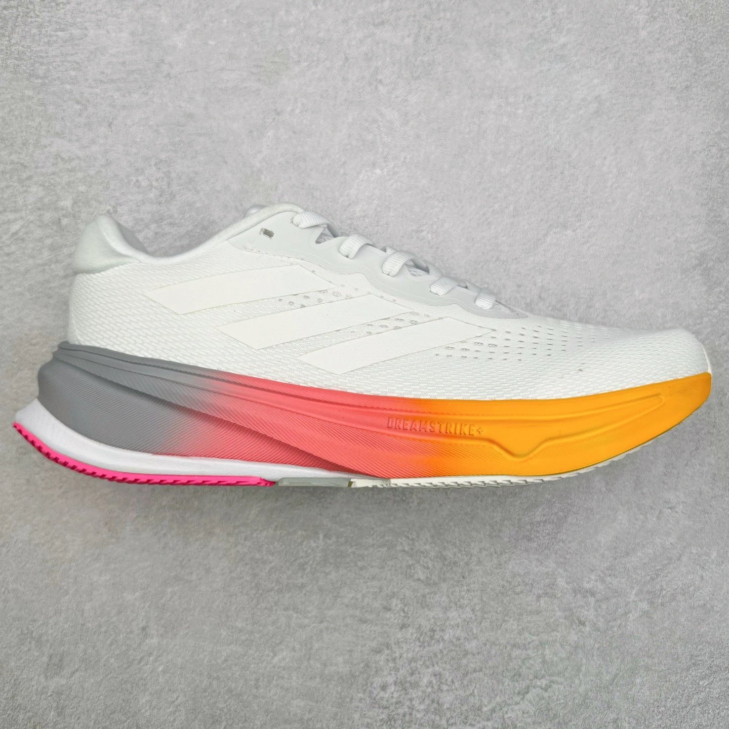 Adidas Sneakers Supernova Rise 5.0 Running Shoes — Ashy White Orange