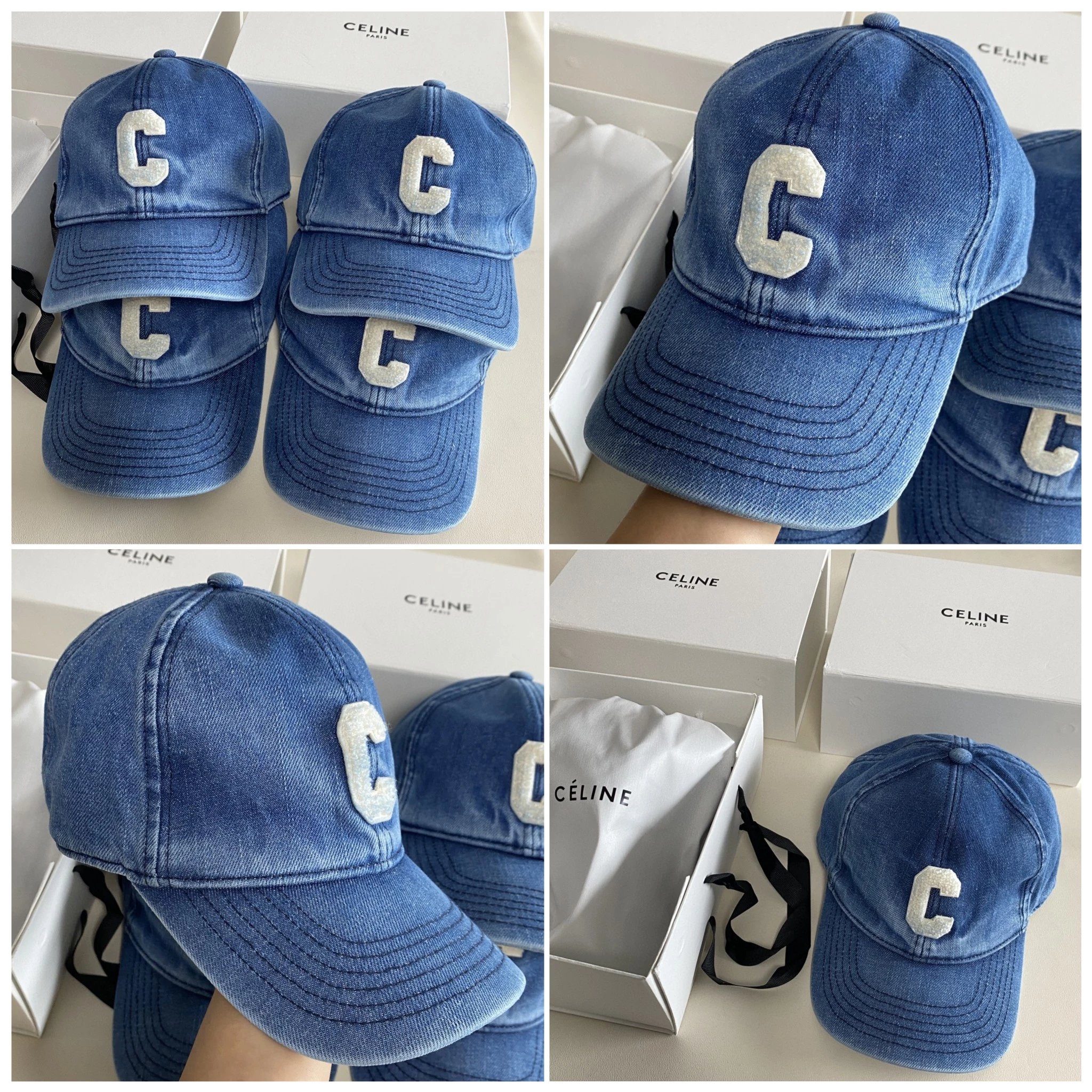 Design MC Logo Embroidered Baseball Cap Black - 34
