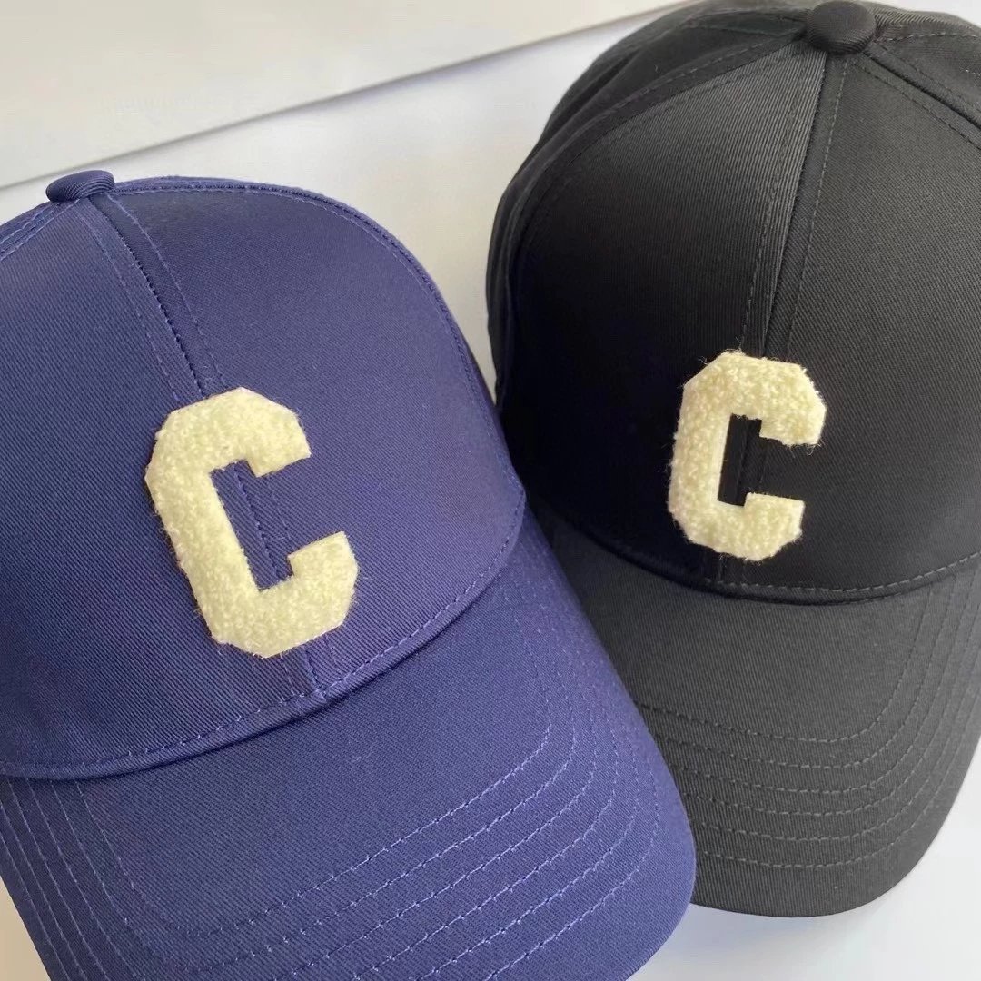 Design MC Logo Embroidered Baseball Cap Black - 6