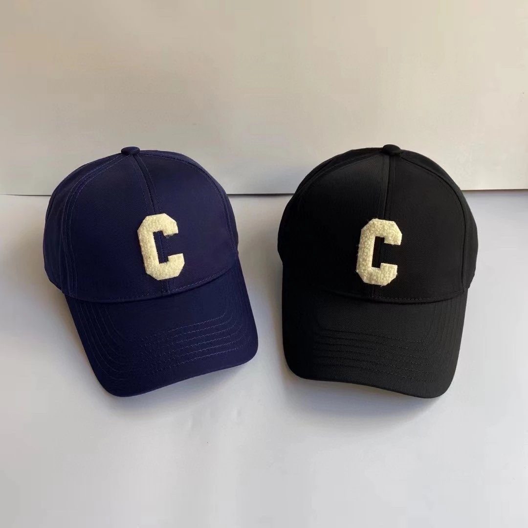 Design MC Logo Embroidered Baseball Cap Black - 5