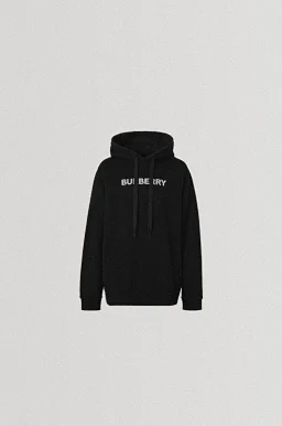thumbnail for [DB independent/in stock] [Please scroll down to view product details before purchasing] BBR/Bur FW22 black slogan sweatshirt