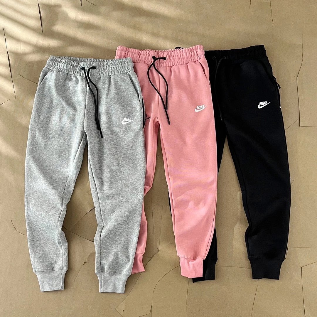 Nike/Nike Spring SPORTSWEAR TECH FLEECE Women's Sports and Leisure Yoga Running Fitness Air Layer Technology Fabric Pure Cotton Pants Product Code: BV3473