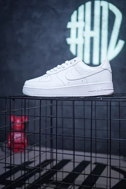 thumbnail for N288230【开学季福利 NK Air Force 1 Low 纯白空军】原楦头原纸板 正确头层皮革 打造纯正空军专注外贸渠道 正确内置气垫 原盒配件 正确中底拉帮工艺