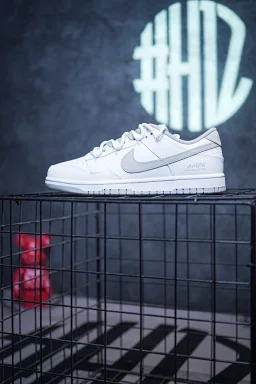 thumbnail for N338270【双十一福利 NK Dunk Low 定制系列】在原鞋的基础上重新定制 整体外观丰富 鞋身整体采用专属颜料重新喷漆 特殊原创设计图标涂鸦装饰 添加潮流元素效果喷涂点缀 简约百搭