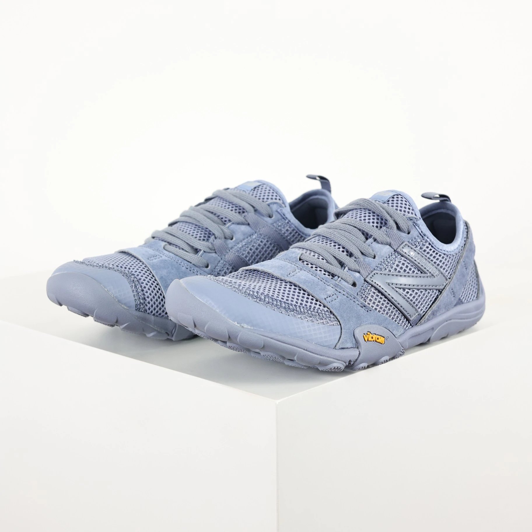 🔑W340320【渠道订单 New Balance Minimus 10极简赤足系列 灰雾蓝哑光麂皮】大厂出品 经典又高级鞋款 Minimus极简赤足户外支线，主打零落差宽楦、仿生赤足脚感4m