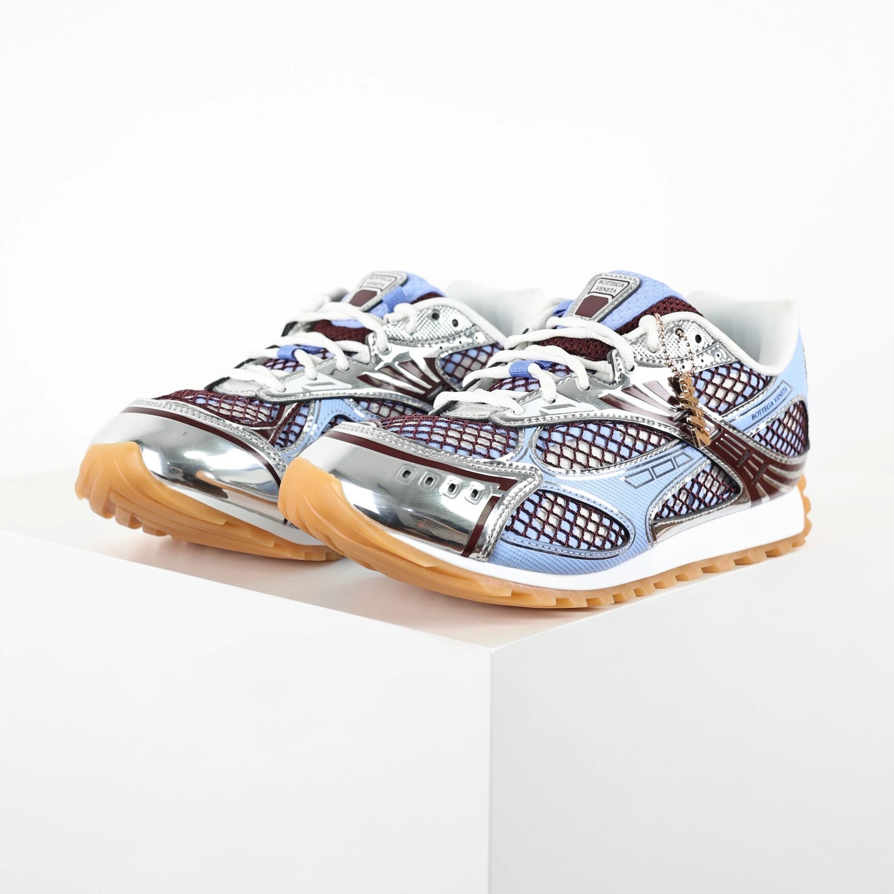 🔑W510430【H12纯原广奢系列 BV Bottega Veneta Orbit 时尚休闲运动鞋 】原版一比一开发 新款BV葆蝶家时尚休闲 Orbit运动鞋情侣款老爹鞋 Runner运动鞋