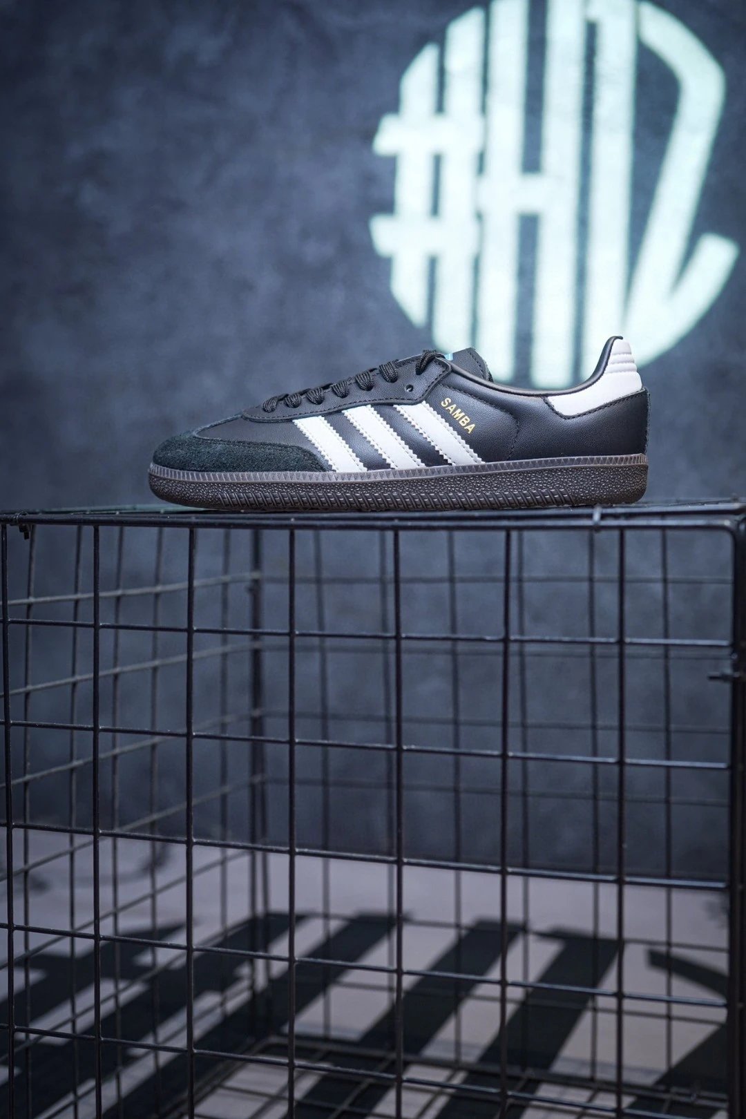 🔑 N338300 [TG Edition AD Originals Samba OG Casual Board Shoes Black and White] New German Training Board Shoes with Head Leather Combination suede Leather Upper Material Correct Insole External RB Wear resistant Rubber outsole Very Versatile Item Number: B75807