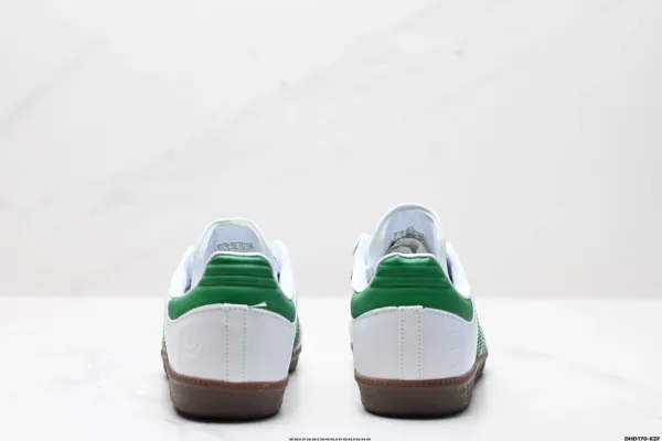 Adidas Originals Samba Classic Black White Brown Sneakers - 14