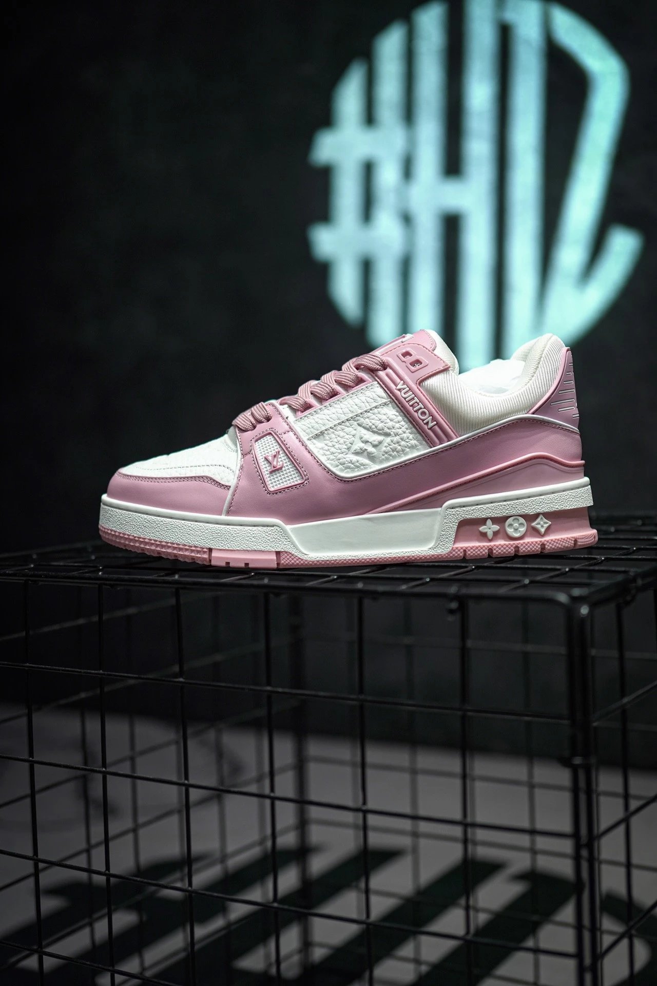 🔑N518480 [Factory Outlet Order Trainer Sneakers Series] Premium Gift Box, Upper Made of Combination of Embossed Full-Grain Calf Leather and Suede, Insole with Ultra-Soft PU Latex Cushioning, Flexible Heel Counter with Drop-Resistant Support, Sizes: 35-45