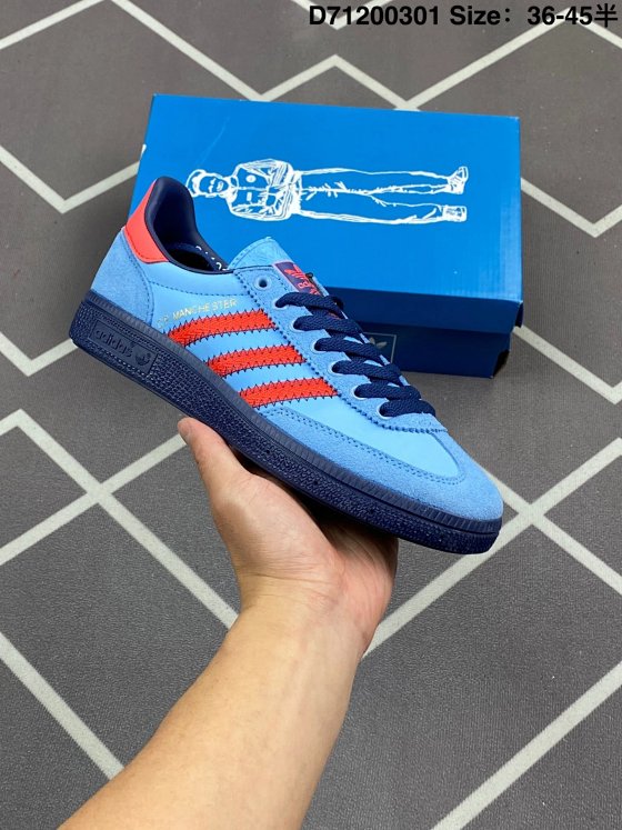 C.P. COMPANY x Adidas Originals Spezial Manchester SPZL Low-Top Sneakers - Comfortable, Slip-Resistant & Durable Unisex Skate Shoes