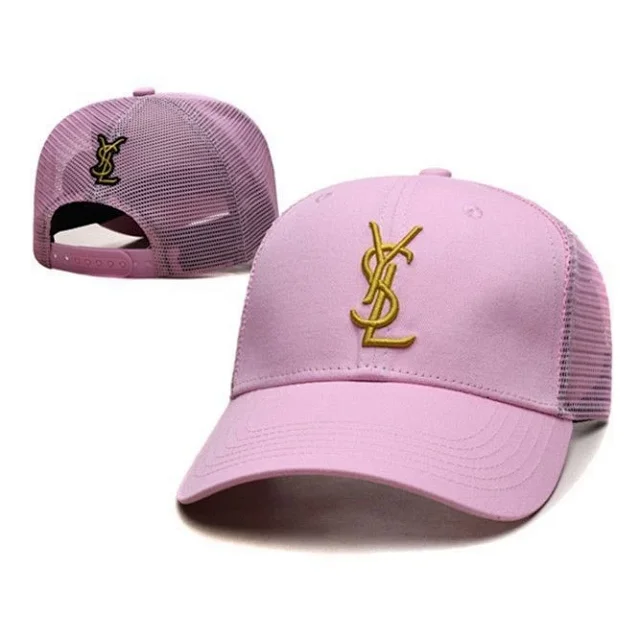 Saint Laurent Hats YSL Monogram Adjustable Baseball Cap product detail image 15