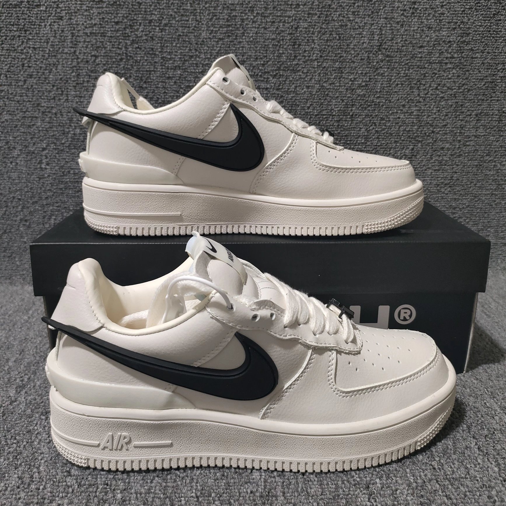 Nike Air Force 1 Low White Lime Green Sneakers - 42