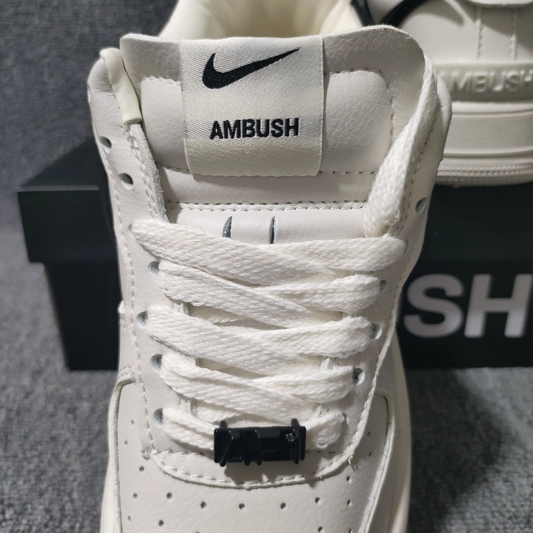 Nike Air Force 1 Low White Lime Green Sneakers - 47