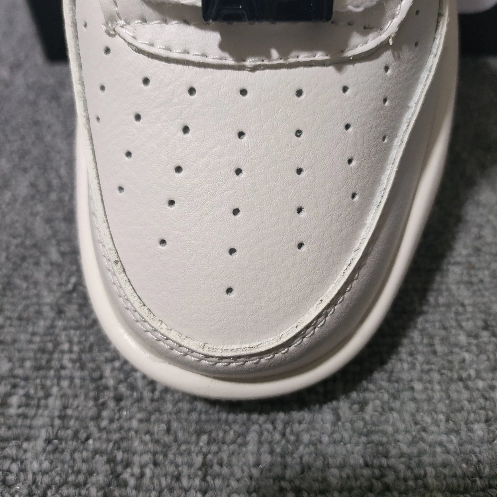 Nike Air Force 1 Low White Lime Green Sneakers - 48