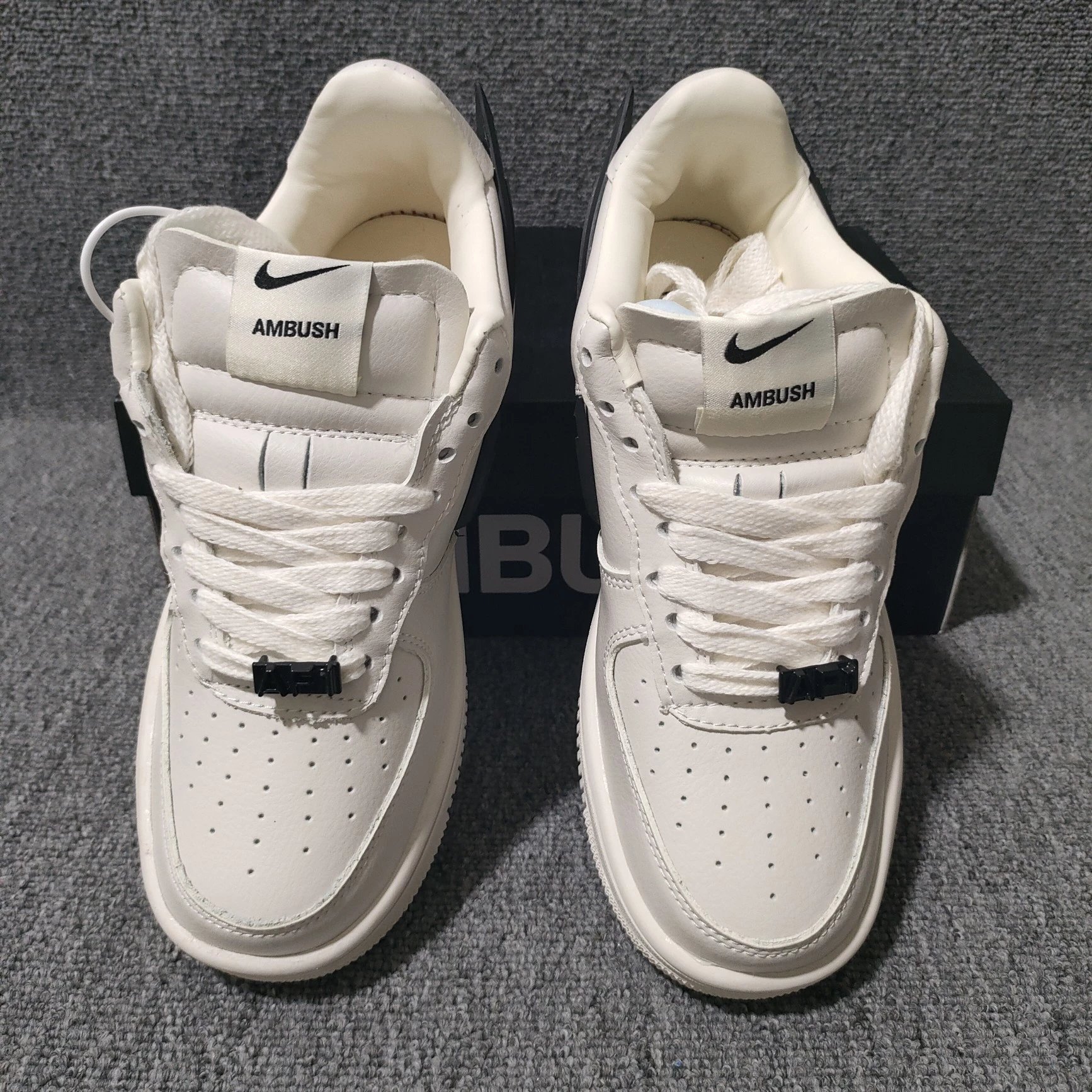 Nike Air Force 1 Low White Lime Green Sneakers - 45