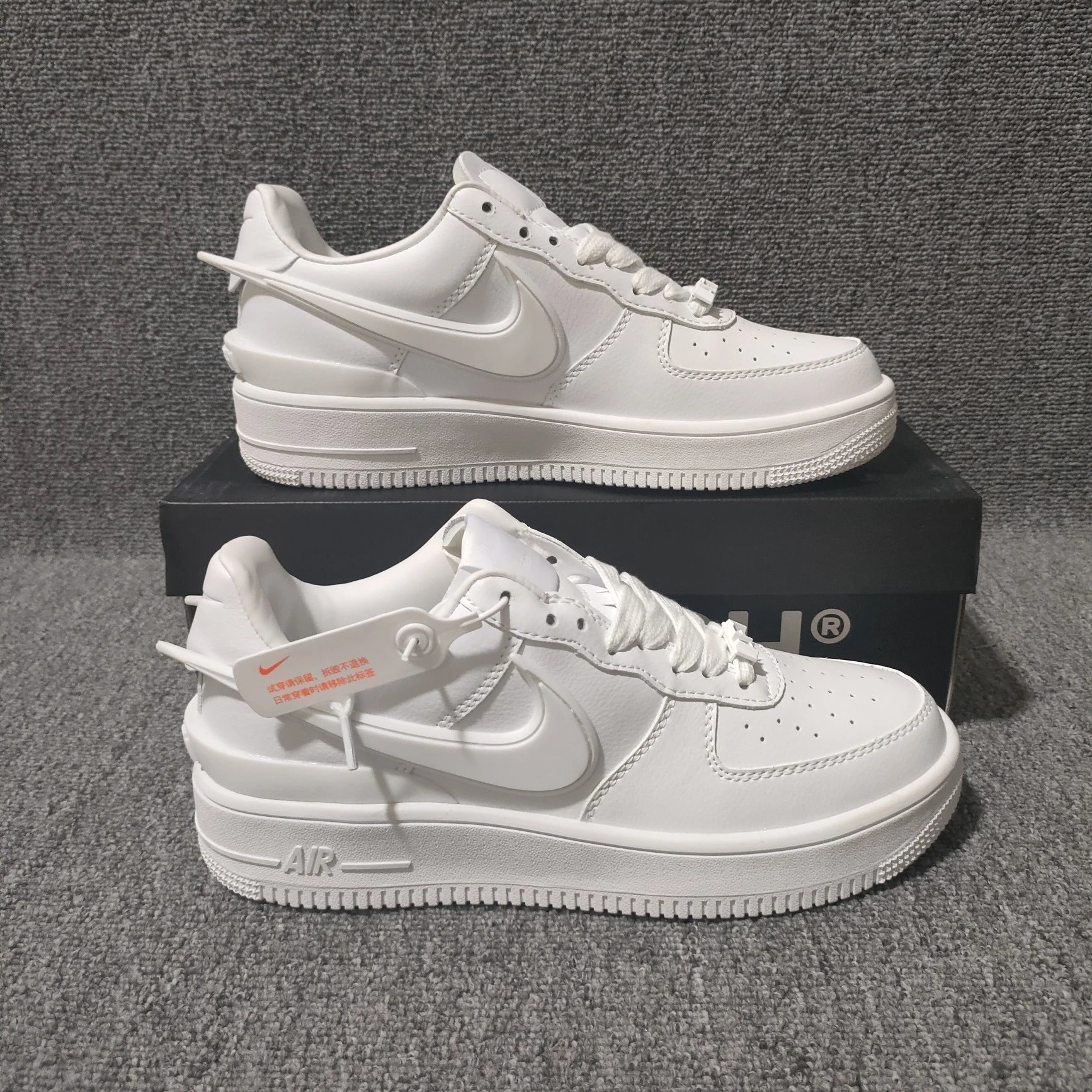 Nike Air Force 1 Low White Lime Green Sneakers - 17
