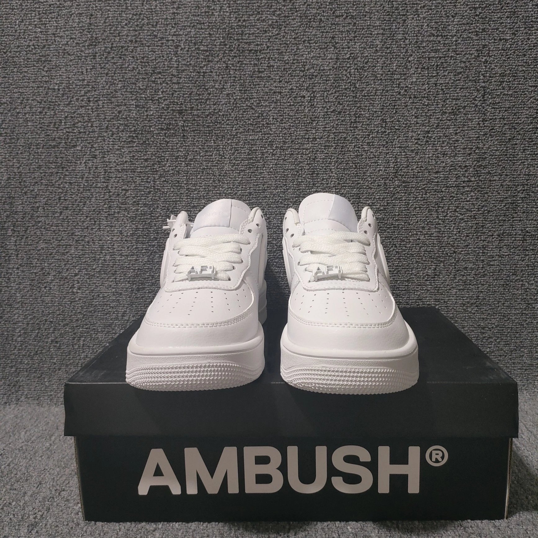 Nike Air Force 1 Low White Lime Green Sneakers - 18
