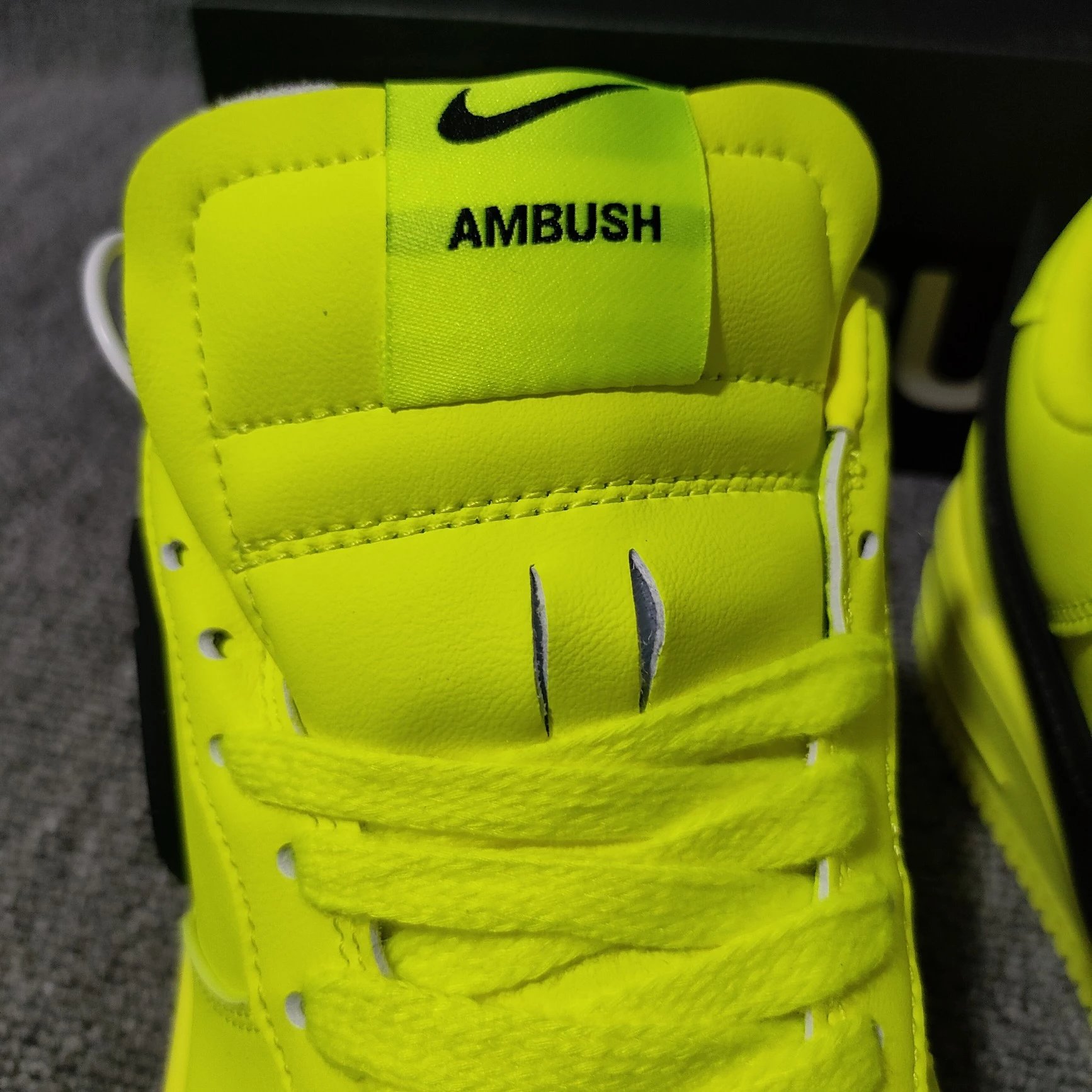 Nike Air Force 1 Low White Lime Green Sneakers - 55