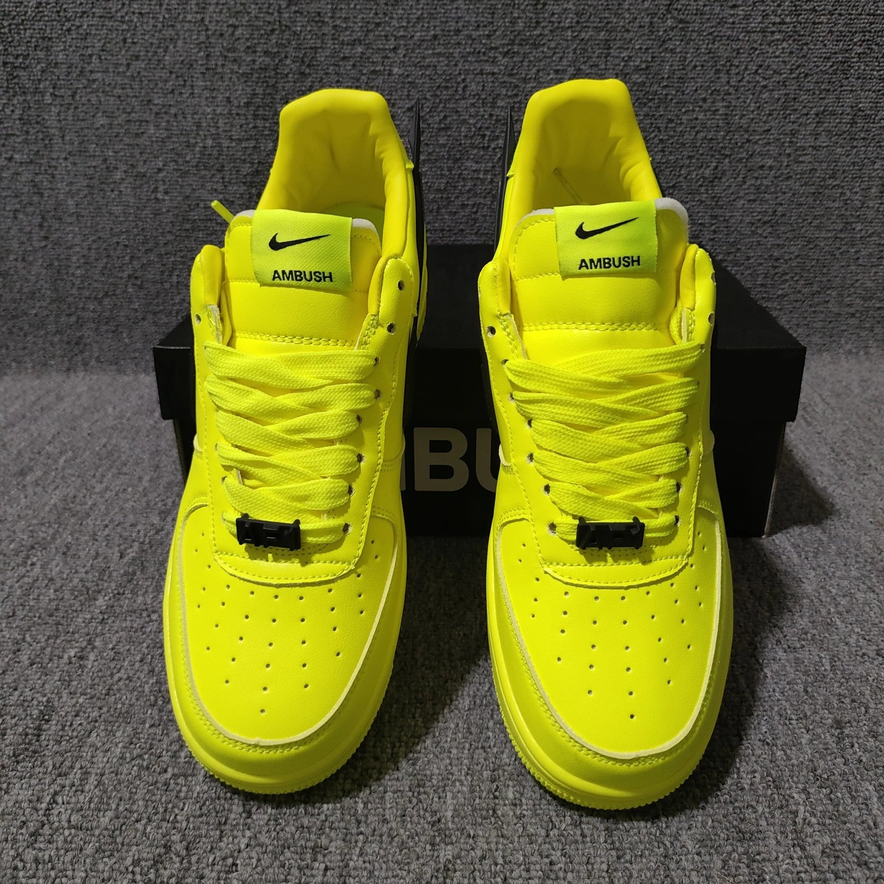 Nike Air Force 1 Low White Lime Green Sneakers - 71