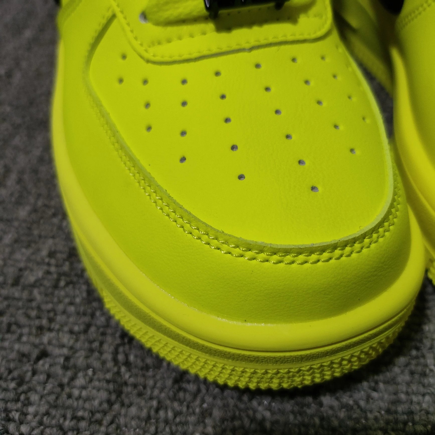 Nike Air Force 1 Low White Lime Green Sneakers - 56