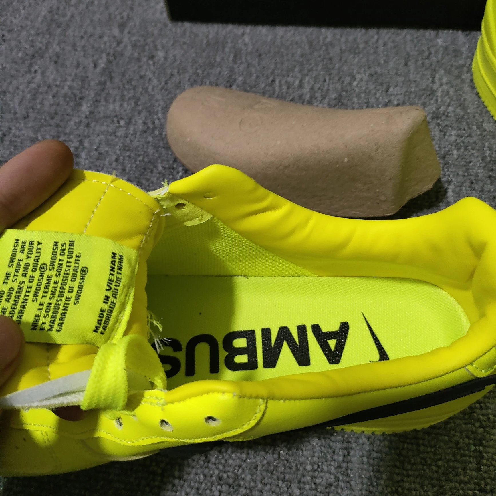 Nike Air Force 1 Low White Lime Green Sneakers - 74